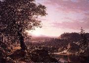 Frederic Edwin Church July Sunset painting